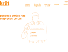 Tablet Screenshot of krutconsult.com.br
